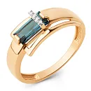 Кольцо из красного золота