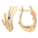 Серьги из красного золота