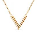 Колье из красного золота