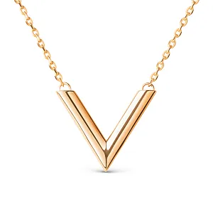 Колье из красного золота