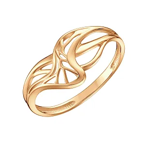 Кольцо из красного золота