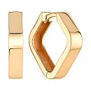 Серьги из красного золота