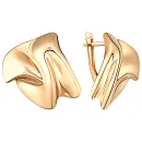 Серьги из красного золота