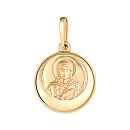 Подвеска из красного золота