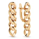 Серьги из красного золота