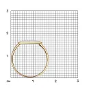 Кольцо из красного золота с фианитами