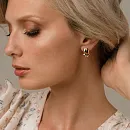 Серьги из красного золота