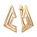 Серьги из красного золота