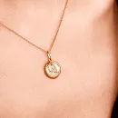 Подвеска из красного золота