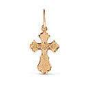 Крест из красного золота