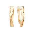 Серьги из красного золота