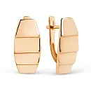 Серьги из красного золота