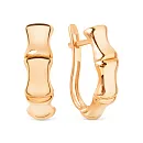 Серьги из красного золота