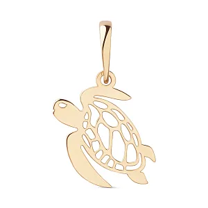 Подвеска из красного золота