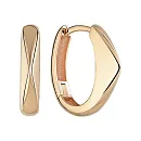 Серьги из красного золота