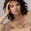 Подвеска из красного золота