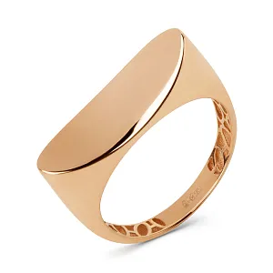 Кольцо из красного золота