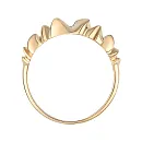 Кольцо из красного золота