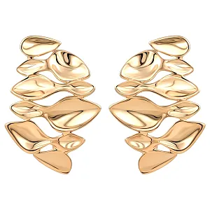 Серьги из красного золота