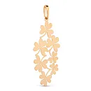 Подвеска из красного золота