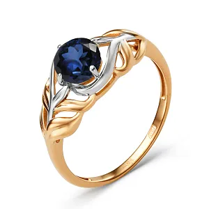 Кольцо из красного золота