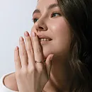 Кольцо из красного золота