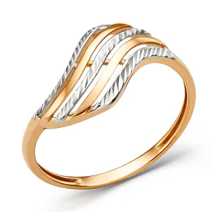 Кольцо из красного золота