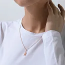 Подвеска из красного золота