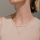 Колье из красного золота