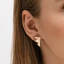 Серьги из красного золота