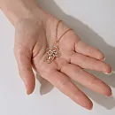 Подвеска из красного золота