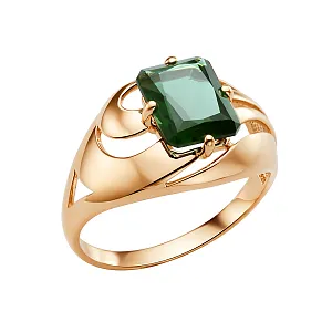 Кольцо из красного золота