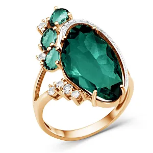 Кольцо из красного золота