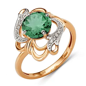 Кольцо из красного золота