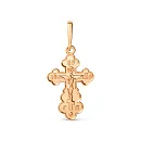 Крест из красного золота