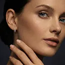 Серьги из красного золота