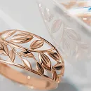 Кольцо из красного золота