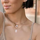 Подвеска из красного золота