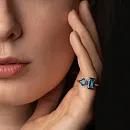 Кольцо из красного золота