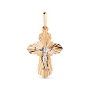 Крест из красного золота