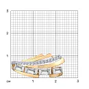 Кольцо из красного золота с фианитами