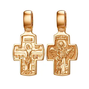 Крест из красного золота