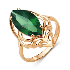 Кольцо из красного золота