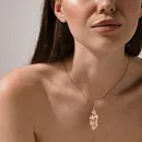 Подвеска из красного золота