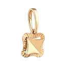 Подвеска из красного золота