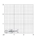 Серьги пусеты из белого золота