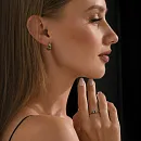 Серьги из красного золота