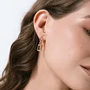Серьги из красного золота
