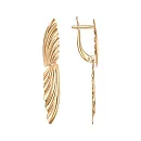 Серьги из красного золота