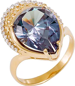 Кольцо из желтого золота